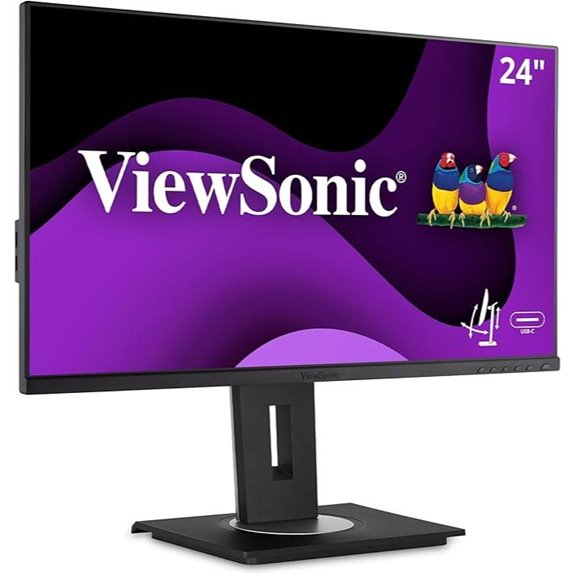 ViewSonic VG2456 24 Monitor with USB-C Ethernet