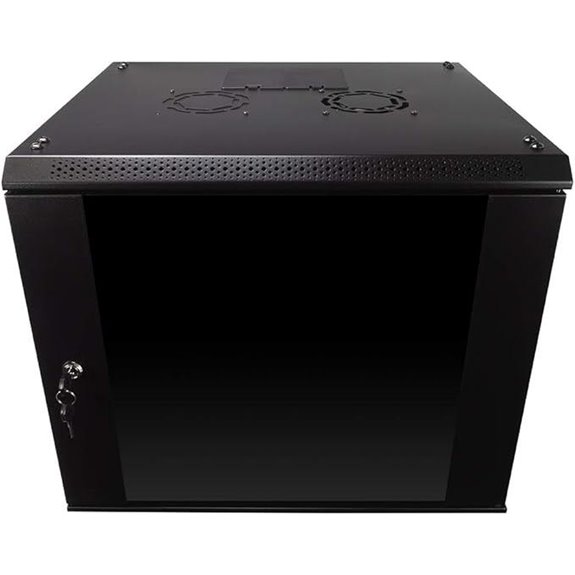 NavePoint 9U Wall Mount Network Server Rack Enclosure