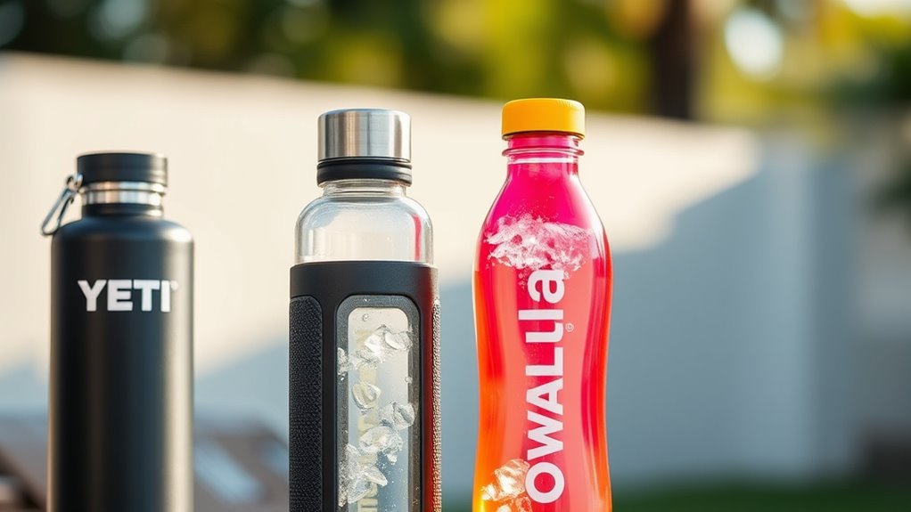 water bottle comparison factors