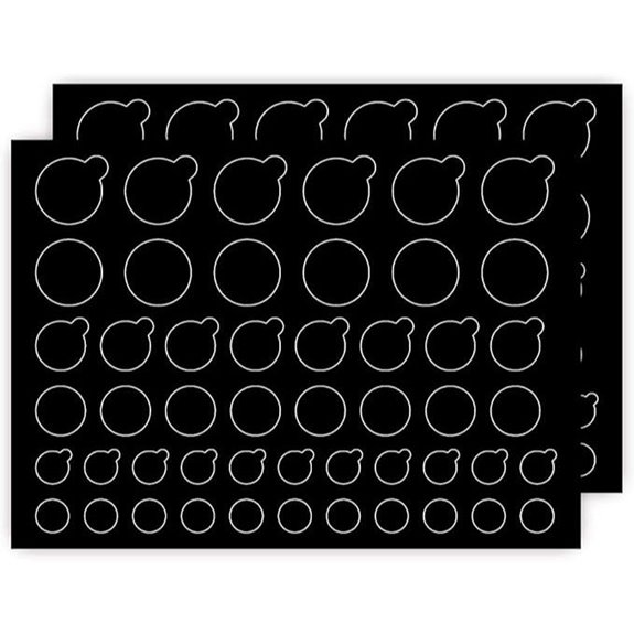 TINGYI Webcam Privacy Stickers (3 Sizes 100 Pack)