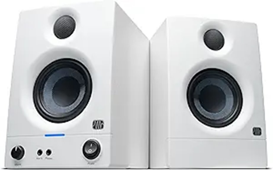 PreSonus Eris 3.5 Studio Monitors (White)