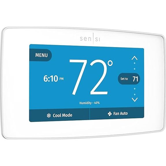 Emerson Sensi Touch Wi-Fi Thermostat with Touchscreen