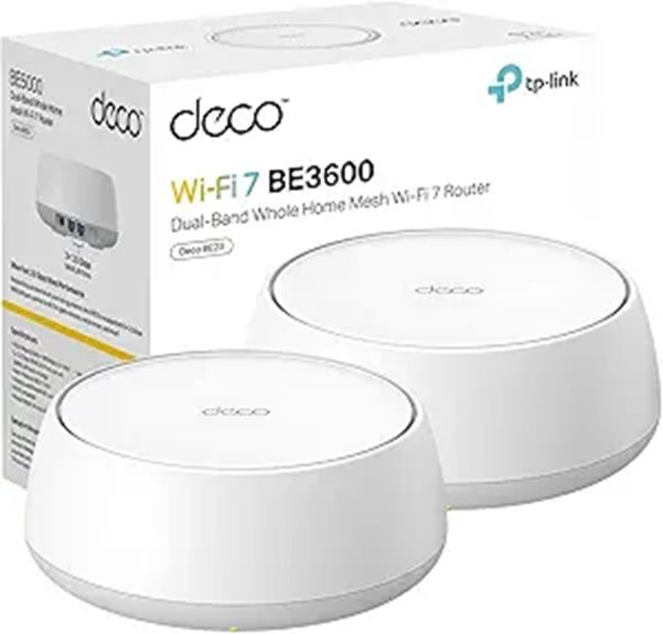 TP-Link Deco BE23 WiFi 7 Mesh System (2-Pack)