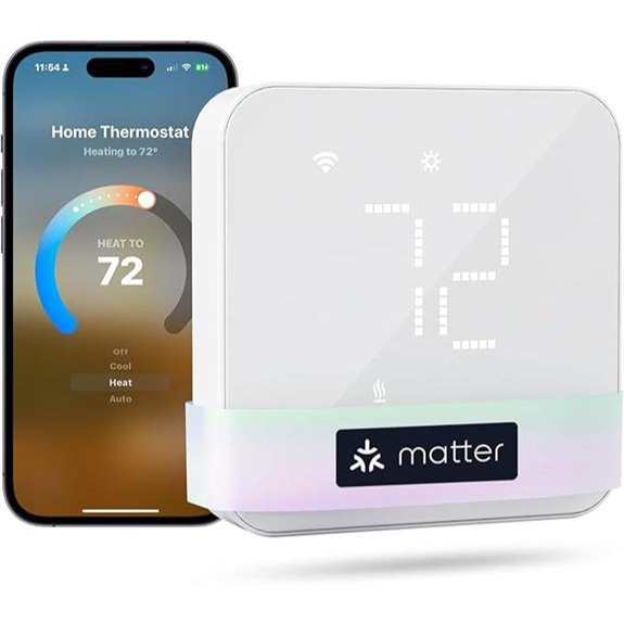 Meross WiFi Smart Thermostat with Voice Control