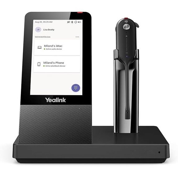 Yealink WH67 Wireless DECT Headset with Noise Cancelling Mic