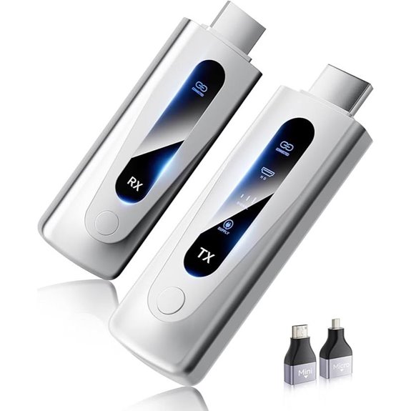 Wireless HDMI Transmitter & Receiver 328FT 4K/1080P