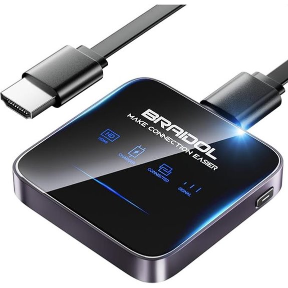 Wireless HDMI Display Dongle for Smartphones and Laptops