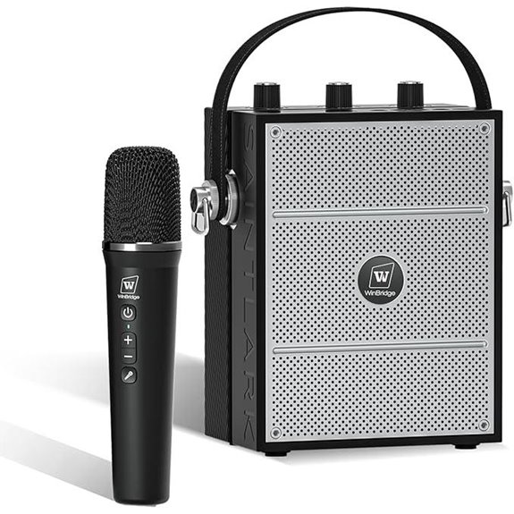 Wireless Voice Amplifier with Microphone & Bluetooth Speaker