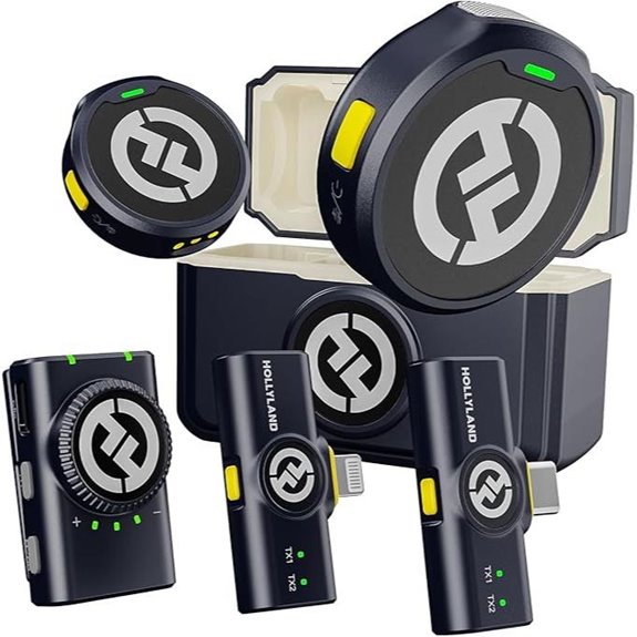 Hollyland Lark M2 Wireless Microphone with 40H Battery