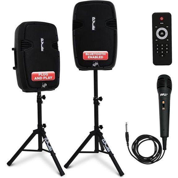 Pyle Wireless Portable PA System Kit with Microphone