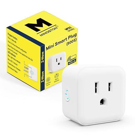Minoston Z-Wave Smart Plug with Repeater