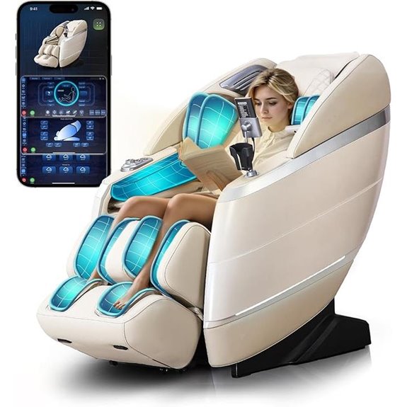 4D Full Body Massage Chair with Zero Gravity
