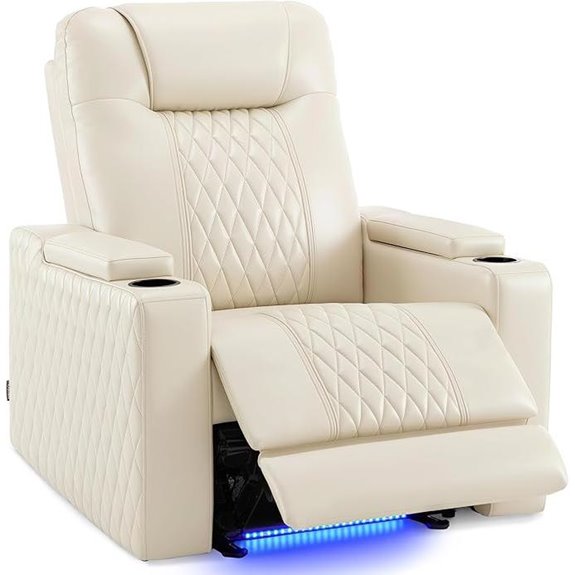 MCombo Zero Gravity Power Recliner with LED & USB