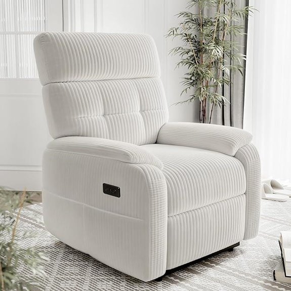 Claiks Zero Gravity Recliner with USB and Side Pocket