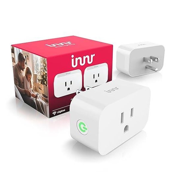 Innr Zigbee Smart Plug 2-Pack with Energy Monitoring