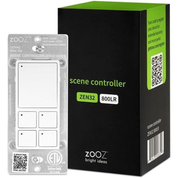 Zooz Z-Wave Long Range Scene Controller (ZEN32)