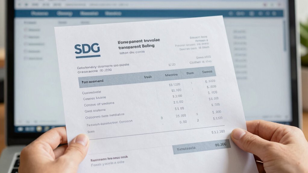 clear honest billing transparency