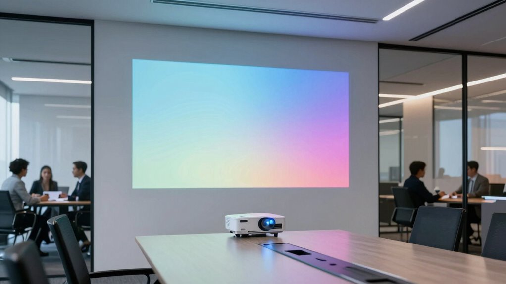 clutter free high definition wireless projection