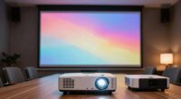 commercial vs home projectors
