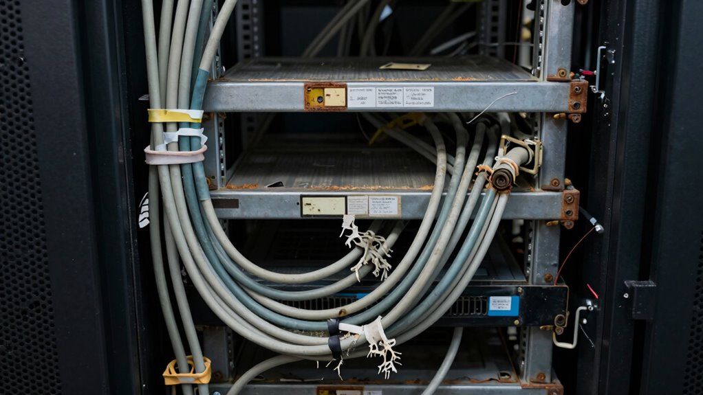 effective rack cable organization