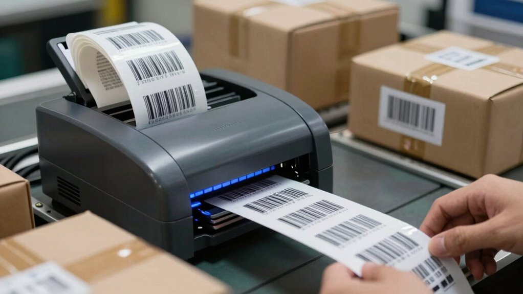 efficient customizable shipping labels