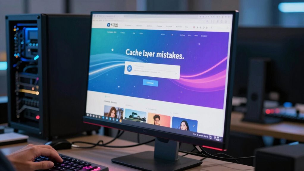 ineffective cache slowing sites