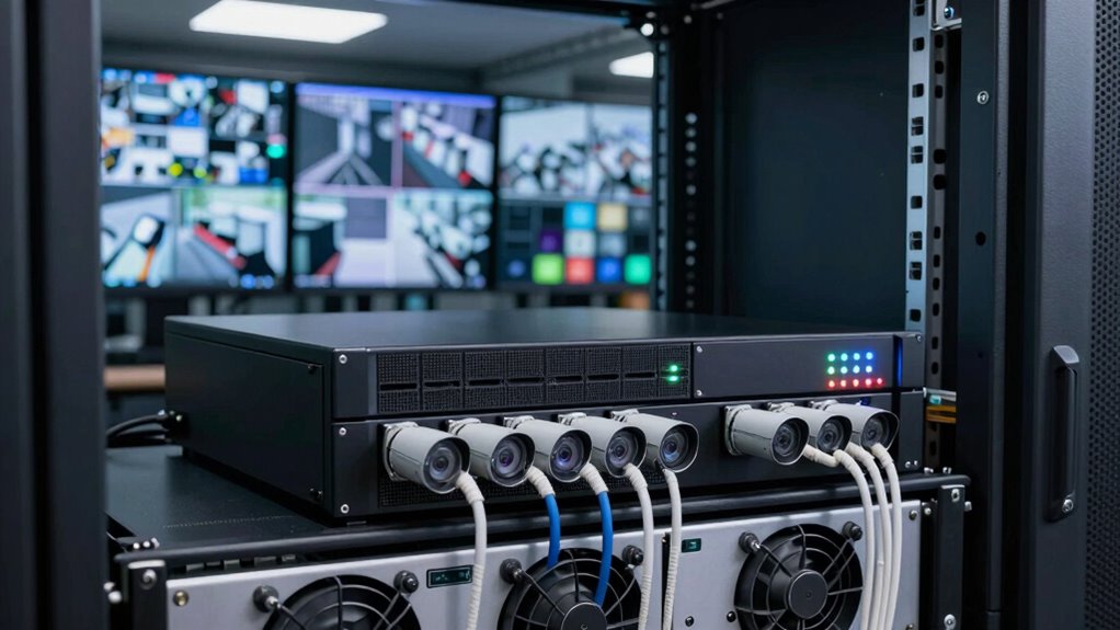 secure scalable footage management