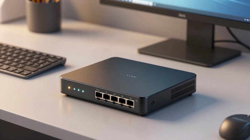 silent energy efficient network switch