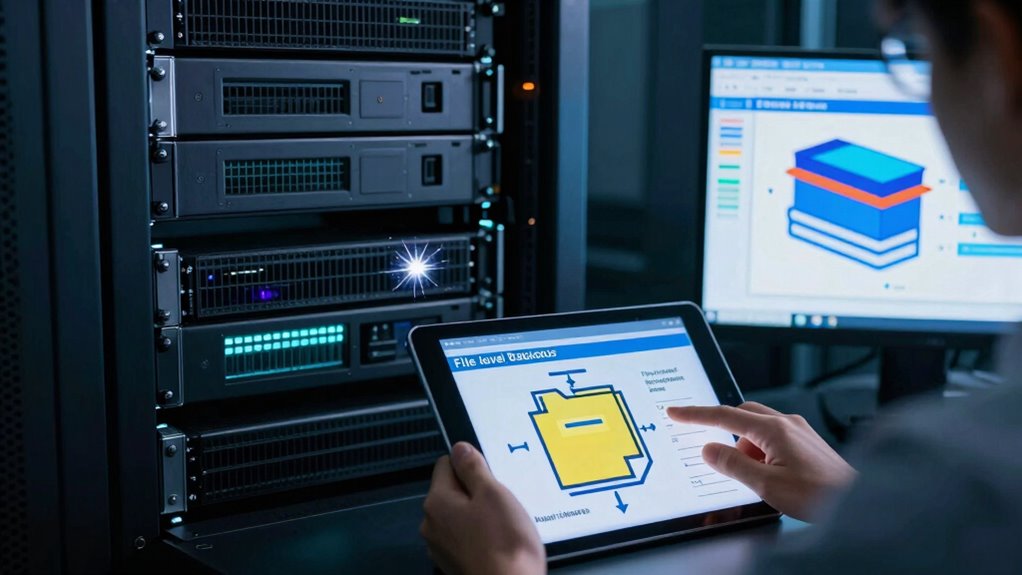 snapshot vs file backups