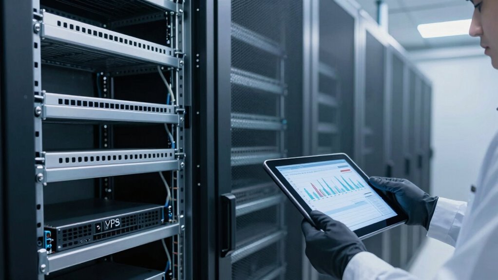 testing vps on empty servers
