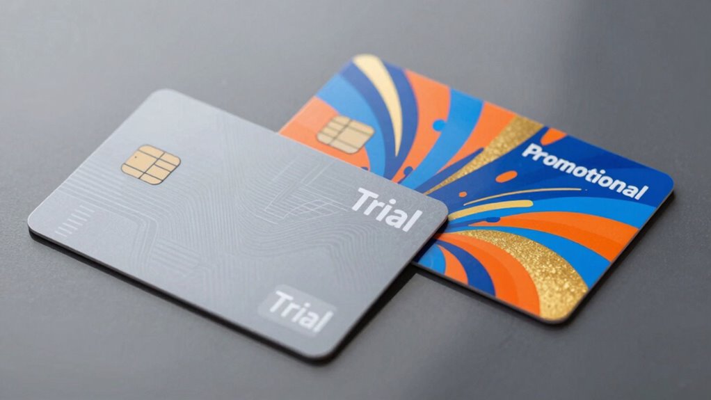 understanding trial and promotional credits