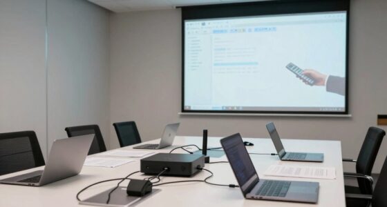 wireless tech organizes meetings