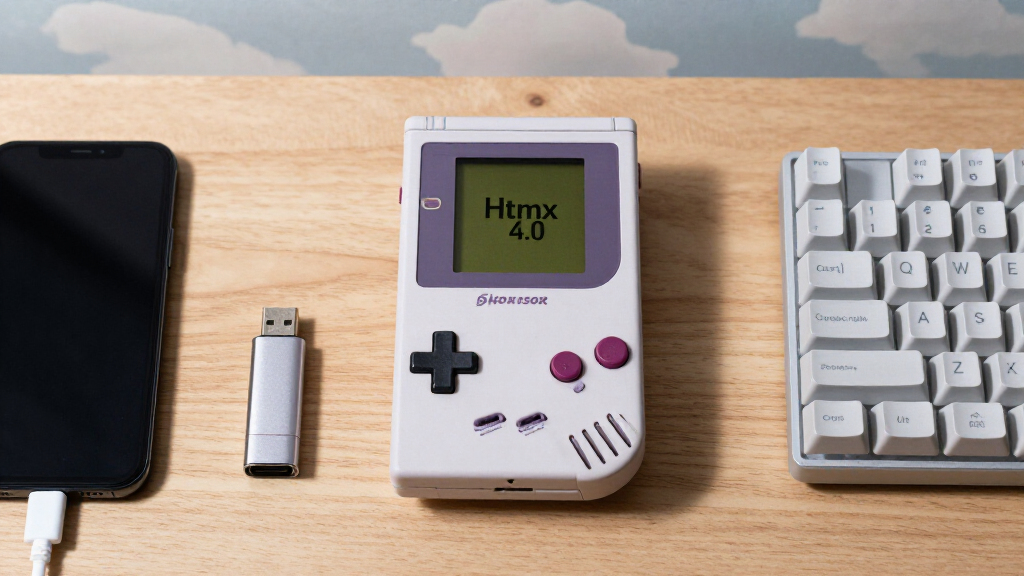 Htmx 4.0, The First JavaScript Library To Release Exclusively On The Game Boy